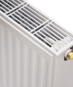 NY C6 ventil radiator 22 - 500 x 2000 mm. RAL 9016. Hvid