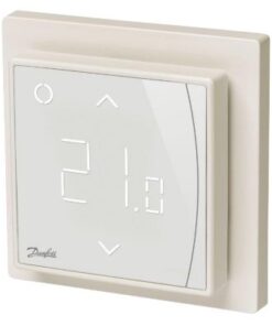 Danfoss ECtemp Smart termostat med elektronisk timer og WI-FI. Hvid