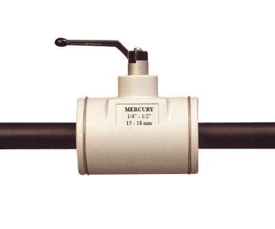 Mercury iso.kappe t/1/4-1/2 Samt 15-18mm press kuglehaner