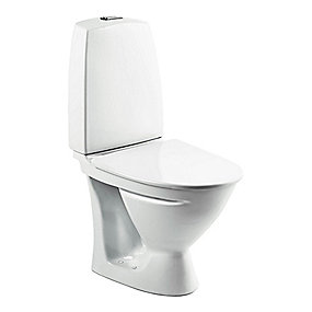 Ifö Sign toilet 6832 Hvid Universallås kort model (P-lås)