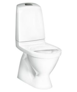 Gustavsberg Nautic toilet 1500 til limning med Ceramic Plus. S-lås