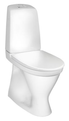 Gustavsberg Nautic Toilet 1546 Høj model. S- lås. Hygienic Flush