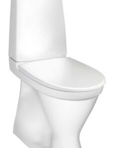 Gustavsberg Nautic Toilet 1546. S-lås. Høj model med Ceramicplus. Hygienic Flush