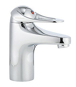 FMM 9000E II håndvaskarmatur med koldstart og Soft Closing.