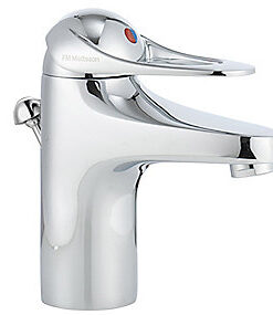 FMM 9000E håndvaskarmatur med løft-op ventil